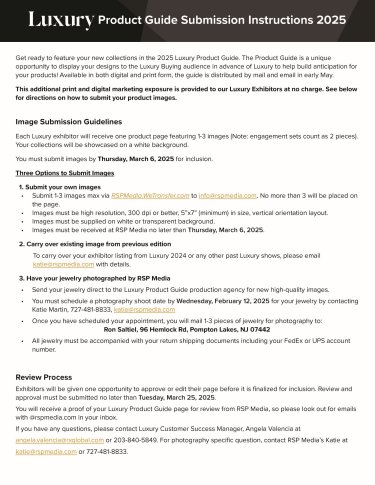 LUX product guide image